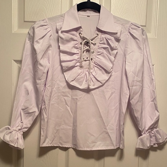 Other - White Girls Long Sleeve Blouse…size 8